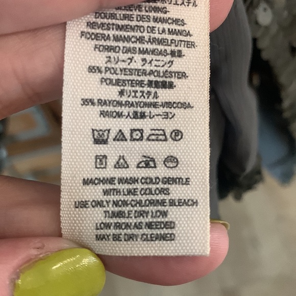 Free People Party Sequin Open Drape Jacket Extra Small - Picture 12 of 16